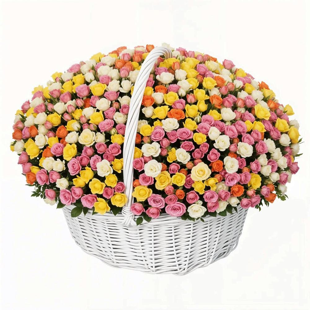 Премиум букет из: Розы в Среднем