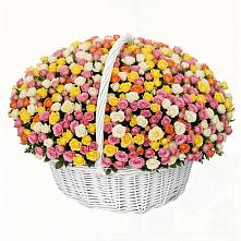 Премиум букет из: Розы в Среднем