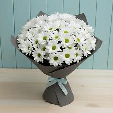 Букет цветов из:  Хризантемы в Среднем