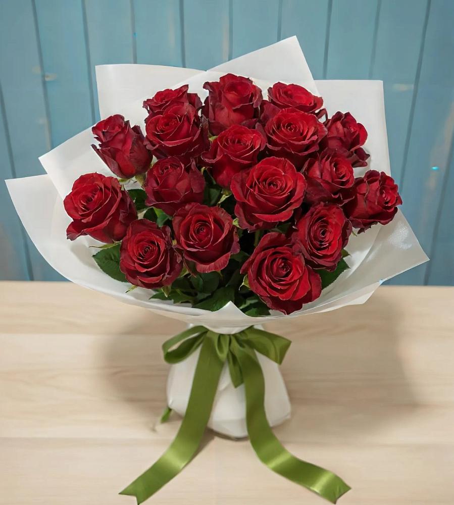 Букет Красные розы в Среднем
