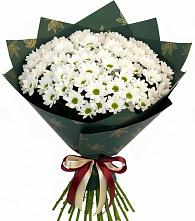 Букет цветов из:  Хризантемы в Среднем