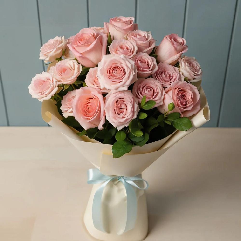 Букет Розовый шарм в Среднем